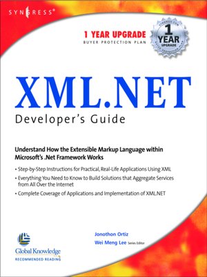 cover image of XML Net Developers Guide